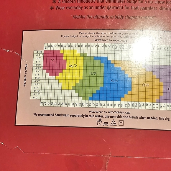 MeMoi  SlimMe Seamless Hi Waist Control Brief Panty  (2 pairs) NEW - Picture 5 of 5